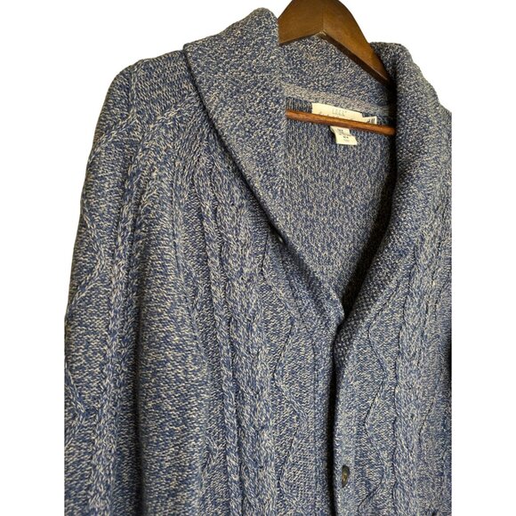 H&M Blue Cardigan Sweater - Picture 2 of 8